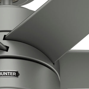 Hunter Fan Solaria Matte Silver 183cm - hunterfan.de